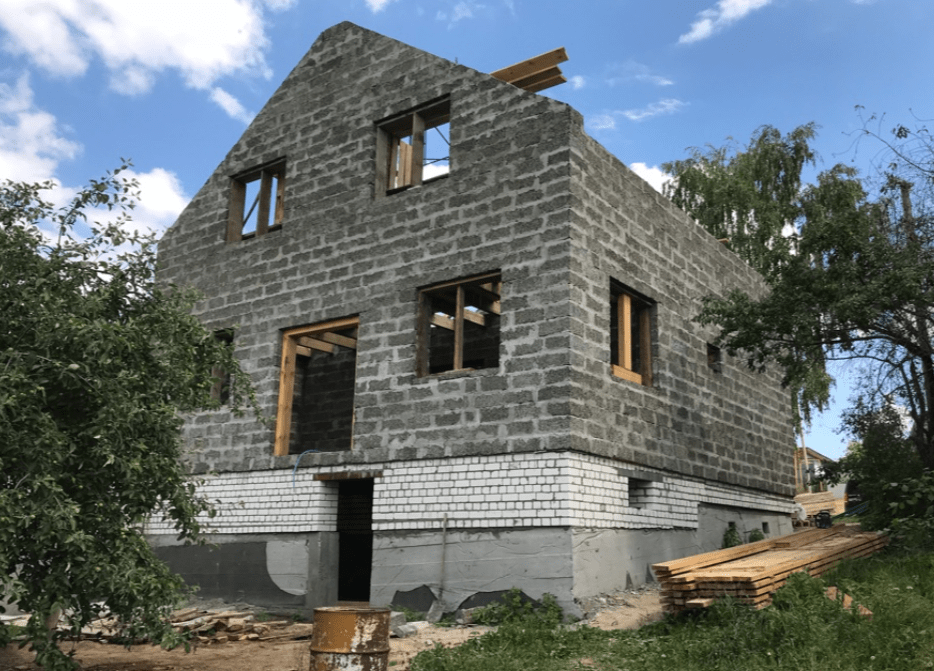 Перегородочный арболитовый блок 500×150×200 мм