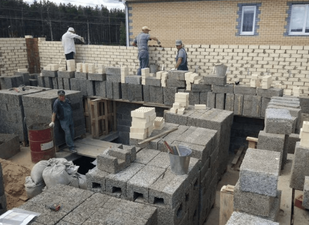 Арболитовый блок под армопояс / для перемычек 500×300×200 мм