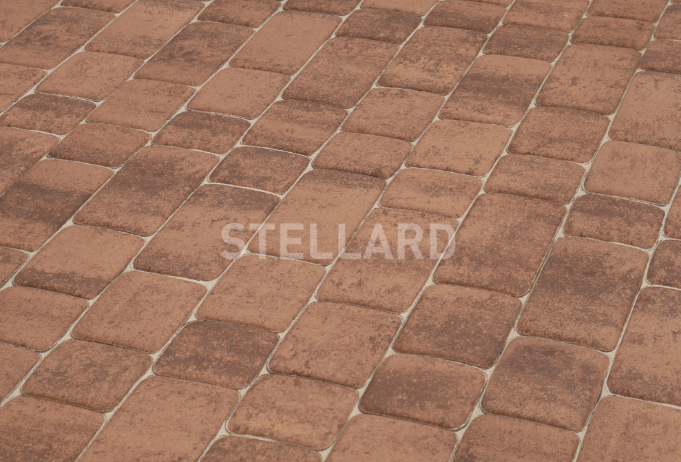 Брусчатка Стеллард «Старый город» (h40) Колор Микс "Мокко"